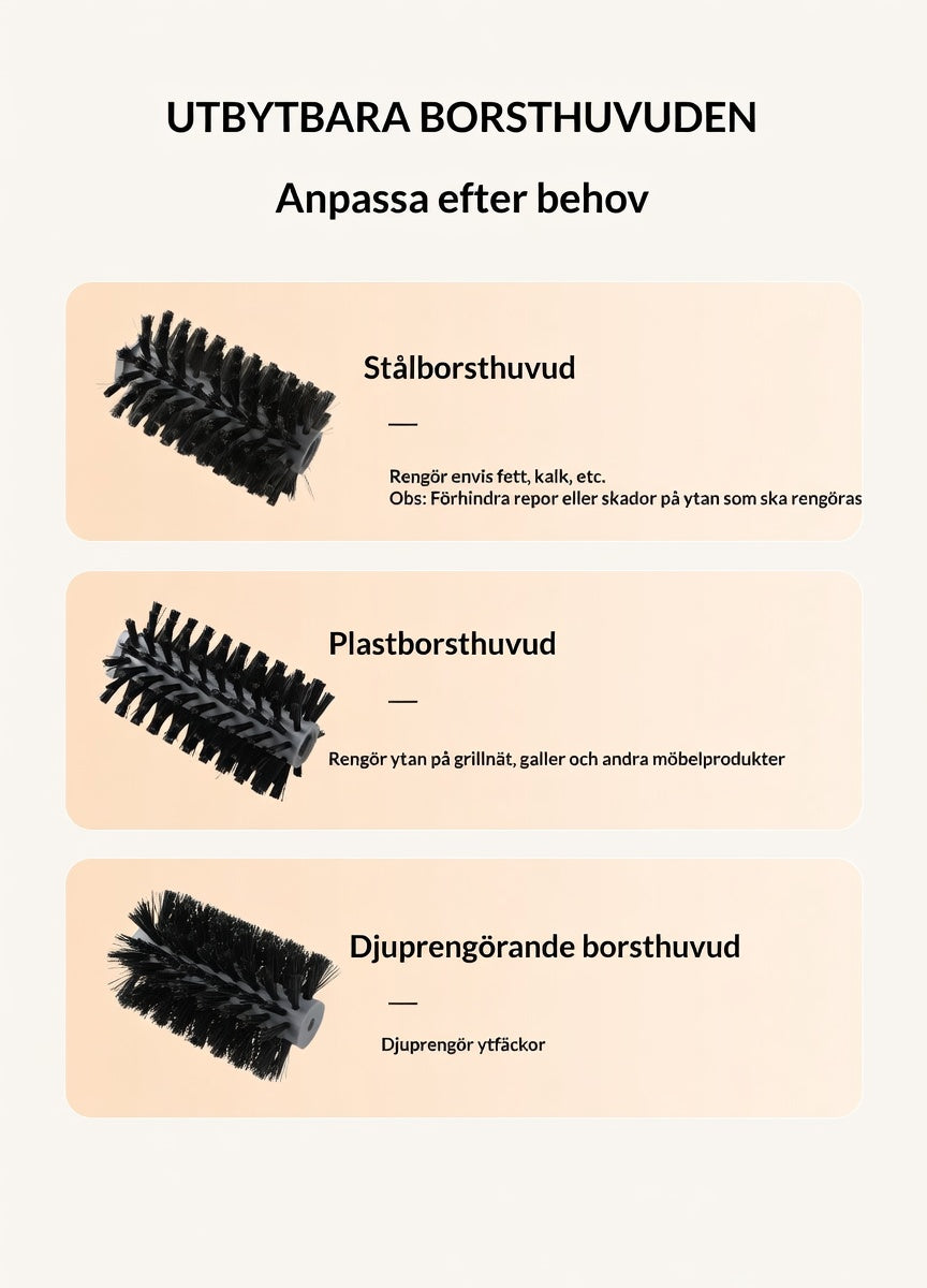 Elektrisk grillborste