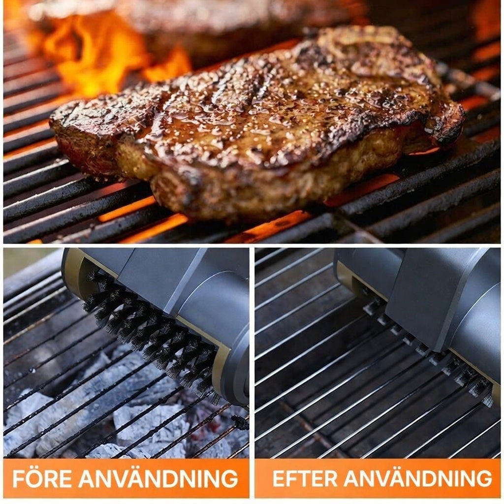 Elektrisk grillborste